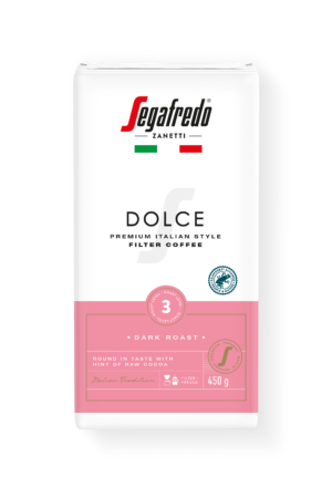 Jahvatatud kohv Dolce, Segafredo (450g)