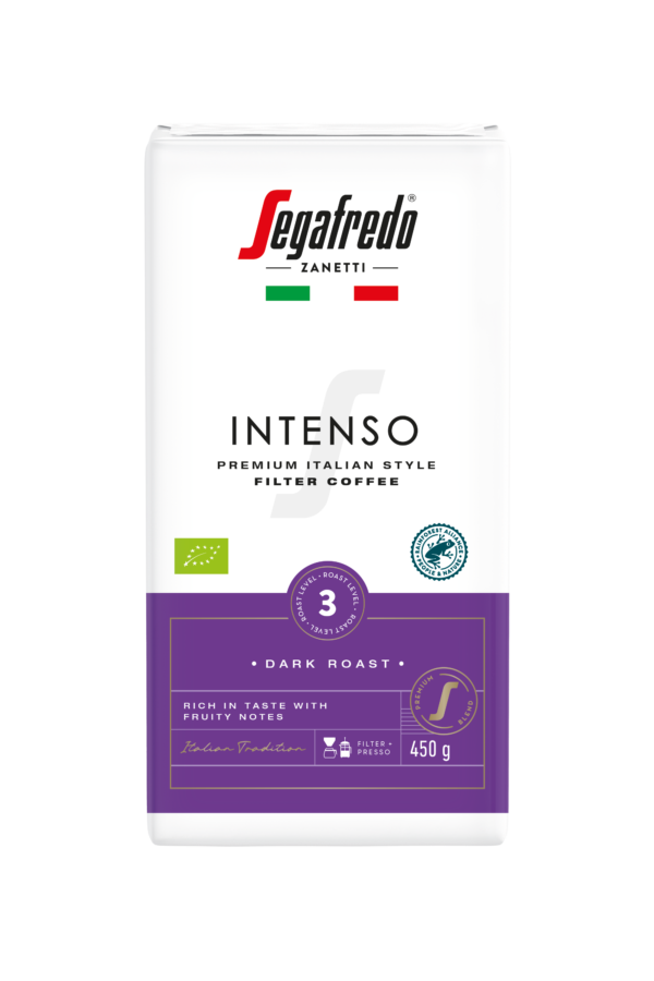 Jahvatatud kohv Intenso, Segafredo (450g)