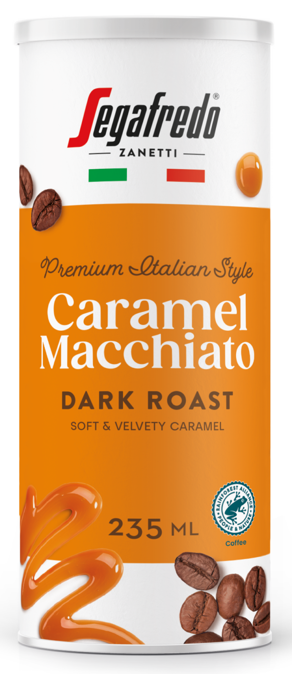 Kohvijook Caramel Macchiato, Segafredo (235ml)