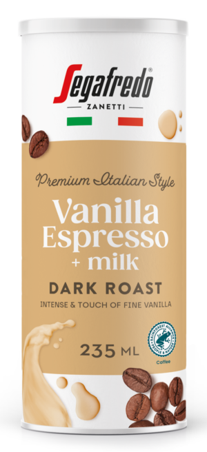Kohvijook Vanilla Espresso, Segafredo (235ml)