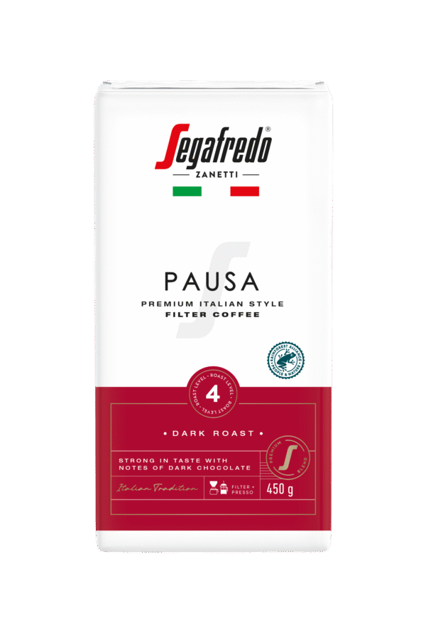 Jahvatatud kohv Pausa, Segafredo (450g)