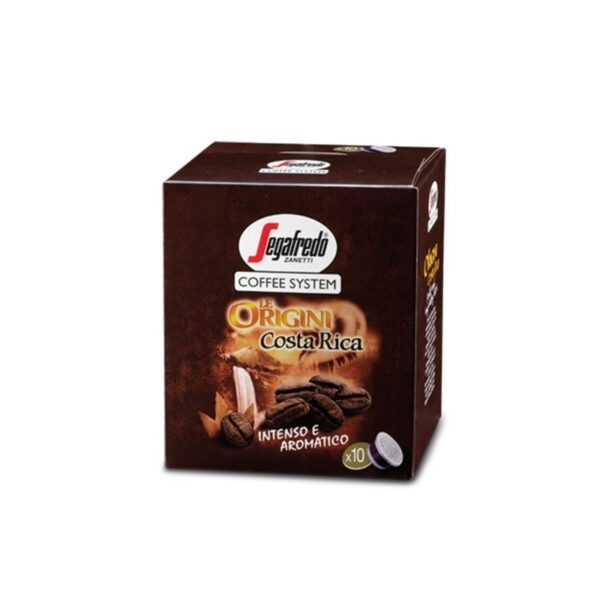 Kohvikapslid Le Origini Costa Rica, Segafredo (10 tk/pakk)